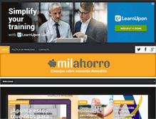 Tablet Screenshot of milahorro.com